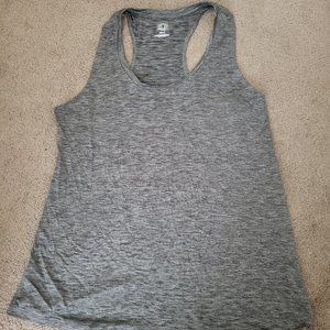 Athletic Works Tank top Grey Size Small